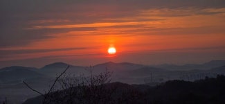 망일지맥 1구간 쥐뿌리재-분기점-연화산-부성산-망일산-틀목고개 - 망일지맥(금북) - 홀대모 망일지맥 1구간 쥐뿌리재-분기점-연화산-부성산... 