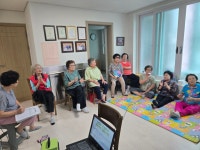 신장1동부녀경로당 노래교실 - - 활성화교실 - (사)대한노인회 하남시지회 (사)대한노인회 하남시지회