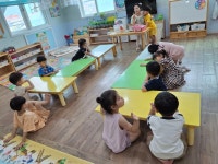 과학(비눗방울) - ┌25[초록풀잎반]───☆┐ - 김해큰세상어린이집 과학(비눗방울)