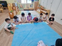 [7월 1주차 특강] 과학-푸른 바다 대작전, 영어, 미술-부채 사용하는 아이 - ┌26[파란하늘반]───☆┐ - 김해큰세상어린이집 [7월 1주차 특강]... 