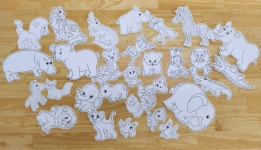 - 6세 들꽃향기반 - 세상의 중심 가온어린이집 11월 21일 옥상놀이터 활동 / 동물원프로젝트-동물원에 살아요.