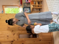 새봄 농원에서 햇사과를 따왔습니다. - 선교원일기 - 산돌자연학교 새봄 농원에서 햇사과를 따왔습니다.