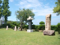 갈뫼못성지(충남 보령) - 성지순례 가족 사진 - 조원동주교좌성당 갈뫼못성지(충남 보령)