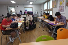 7월 16일 - 서양화 미술교실 28회차 - 2026년 서양화 미술교실 - 서대구주간보호센터 7월 16일 - 서양화 미술교실 28회차