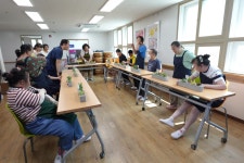 원예 in 마음 : 장애인 정서돌봄 원예교실 - 서대구주간보호센터 7월 8일 - 원예 in 마음 : 장애인 정서 돌봄 원예교실 3회차(다육 식물 심기)