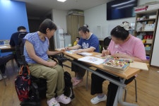 6월 11일 - 서양화 미술교실 23회차 - 2026년 서양화 미술교실 - 서대구주간보호센터 6월 11일 - 서양화 미술교실 23회차