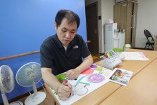 7월 16일 - 서양화 미술교실 28회차 - 2026년 서양화 미술교실 - 서대구주간보호센터 7월 16일 - 서양화 미술교실 28회차