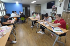 6월 9일 - 서양화 미술교실 22회차 - 2026년 서양화 미술교실 - 서대구주간보호센터 6월 9일 - 서양화 미술교실 22회차