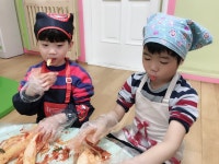 12월 6일 김장 담그기 ~ (3) - 푸른하늘반 - 병영선교어린이집 12월 6일 김장 담그기 ~ (3)