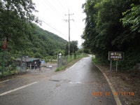 평화누리길 16차(구운교사거리~만산령~명월3리삼거리) - 평화의 길(26... kys 나홀로 산행 평화누리길 16차(구운교사거리~만산령~명월3리삼거리)