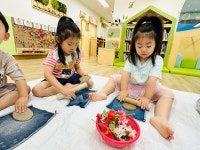 흙놀이 체험 - 열매반 - 흙놀이 체험 - 간석초어린이집 흙놀이 체험 - 열매반