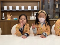 별님팀(지인,다은) - 2023학년도 사진 - 청도성모유치원 별님팀(지인,다은)