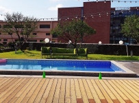 제주 산수휴 글램핑 리조트에서 물놀이도 했지요 - 제주도숙소 - [제주선일] 제주도 여행 관광 여행코스 숙소 정보 가득 카페 제주 산수휴 글램핑... 