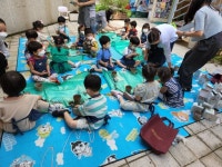 싱싱 텃밭 가꾸기 했어요~ - 행사 및 견학사진 - 하늘정원 어린이집 (부평LH2단지) 싱싱 텃밭 가꾸기 했어요~