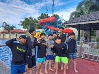 12월 23일 주말 활동 수영장 - 23년 겨울 캠프 사진(20기) - MJS(미주샘) 어학원_필리핀 영어캠프, 어학연수 12월 23일 주말 활동 수영장