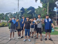 12월 23일 주말 활동 수영장 - 23년 겨울 캠프 사진(20기) - MJS(미주샘) 어학원_필리핀 영어캠프, 어학연수 12월 23일 주말 활동 수영장