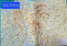 내장,백암산 - 산행지도 및 개념도 - 덕운농원 내장,백암산