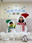 ＜1차 O.T＞ 눈사람 포토존☃️❄️ - 예비 꿈동이들의 하루^^ - 꿈내리유치원 ＜1차 O.T＞ 눈사람 포토존☃️❄️