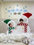 ＜1차 O.T＞ 눈사람 포토존☃️❄️ - 예비 꿈동이들의 하루^^ - 꿈내리유치원 ＜1차 O.T＞ 눈사람 포토존☃️❄️