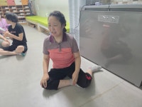 0710 요가교실 - 체육,놀이 활동 - 푸른동산장애인주간이용시설 0710 요가교실