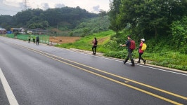 정맥11차＜12＞/금북3(차동고개~생미고개)67km.. 그린 꽃은 시들지 않는다 - 두건 - J3 클럽 J3 클럽