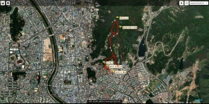 우암산 등산로 싱글코스 - 청주 MTB코스 - 야미부부 MTB tv 코스자료 우암산 등산로 싱글코스