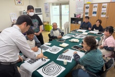 2025년 한국문화예술지원사업 예술누림마음愛글자愛 서예교실 6월 사업진행 결과 - 예술누림 - (사)전남농아인협회 신안군지회... 