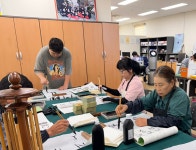 2025년 한국문화예술지원사업 예술누림 서예교실 7월 사업 결과... (사)전남농아인협회 신안군지회 신안군수어통역센터 (사)전남농아인협회... 