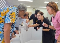 2025년 고색한지로 만나는 전통 고색한지 9월 결과 - 예술누림 - (사)전남농아인협회 신안군지회 신안군수어통역센터 (사)전남농아인협회... 