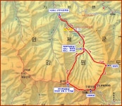 (16차)13-1,14코스 제692회 산행일정(조침령 방태산) - 2/5인제천리13-1,14길(방태산)... (16차)13-1,14코스 제692회 산행일정(조침령... 