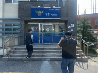 관공서 홍보활동(08.08/경안지구대 외 4곳) - 청소년쉼터 활동 사진 - 성남시일시청소년쉼터(고정형) 관공서 홍보활동(08.08/경안지구대 외 4곳)
