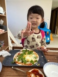 꽃잎반 지안이피자만들기~~♡ - 2023년까지지구를 살리자 - 자연과 함께 행복한 리더로 키우는 성곡어린이집 꽃잎반 지안이피자만들기~~♡