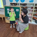 원반놀이😄😄 - 오일러반 사진 - 제주 피터팬 어린이집 제주 피터팬 어린이집