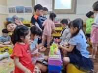 아이스크림 가게놀이🍦🍨🍧 - 오일러반 사진 - 제주 피터팬 어린이집 제주 피터팬 어린이집
