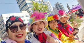 26,4/25,삼미시장 축제 - 한울림민요동아리 - 함현상생종합사회복지관 금빛대학 26,4/25,삼미시장 축제