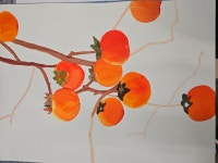 감 즐기다 - 매주수요일10시~13시까지 수채화작업즐기다 - 수채화,기초연필,수채화드로잉 수요동호회^^와WA 감 즐기다