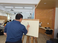 채송화 즐기다 기초원통드로잉 - 매주수요일10시~13시까지 수채화작업즐기다 - 수채화,기초연필,수채화드로잉 수요동호회^^와WA 채송화 즐기다... 