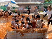 황토놀이 체험🌈🩵 - ◈─…―[행사포토] - 잼 잼 어 린 이 집 잼 잼 어 린 이 집