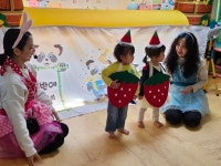 🎉🎈/인형극 형님반에 간다네 - 달빛반(2023년 0세반) - 꿈초롱어린이집(영세아 전용) 서아야~생일 축하해! 🎉🎈/인형극 형님반에 간다네