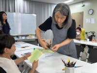 해뜨는공예놀이터협동조합 | 12. 압화책 만들기 - 원예공예 - 장애인야학 해뜨는학교 12. 압화책 만들기