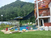 곰마루의 멋진 풀빌라 탄생 - …곰마루 소식…………… - 곰마루힐링하우스 곰마루의 멋진 풀빌라 탄생