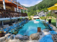 곰마루풀빌라 모습 - …곰마루 소식…………… - 곰마루힐링하우스 곰마루풀빌라 모습