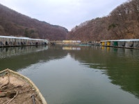 상류낚시장 유속 완화작업 - 빠른 소식/내 조행기 - 화도낚시공원 상류낚시장 유속 완화작업