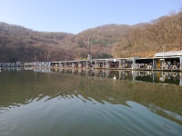 산색이 바뀝니다. - 멋진장면 - 화도낚시공원 꺽대채비 산색이 바뀝니다.