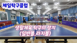 서울 제일탁구클럽 탐방기 2026.6.13(토) - 탁구장/교실/센타 소식 - 광진탁구스포츠 서울 제일탁구클럽 탐방기 2026.6.13(토)