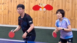 경기수내라지볼 & 인천늘푸른라지볼 친선교류대회(2025.8.3.성남 수내탁구장) - 라지볼,실버 탁구 소식 - 광진탁구스포츠 경기수내라지볼...