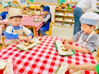 🌜4월 10일 고운달반의 하루 - 🍓요리- 딸기가 좋아 딸기 미니 케이크🍰❣️ - 26.고운달반 - 성저유치원 🌜4월 10일 고운달반의 하루... 