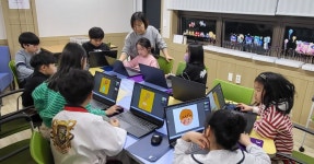 컴퓨터로 배우는 일러스트 - 옹달샘이야기 - 정읍 옹달샘 작은도서관 컴퓨터로 배우는 일러스트