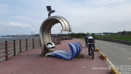 서해랑길15차 황금산~삼길포~장고항~삽교천코스 - 라이딩 궤적과 사진 - 당진두바퀴사랑 서해랑길15차 황금산~삼길포~장고항~삽교천코스