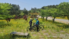 서해랑길14차 태안 관동보건지료소~팔봉산~대산~벌말항 - 라이딩 궤적과 사진 - 당진두바퀴사랑 서해랑길14차 태안 관동보건지료소~팔봉산~대산... 